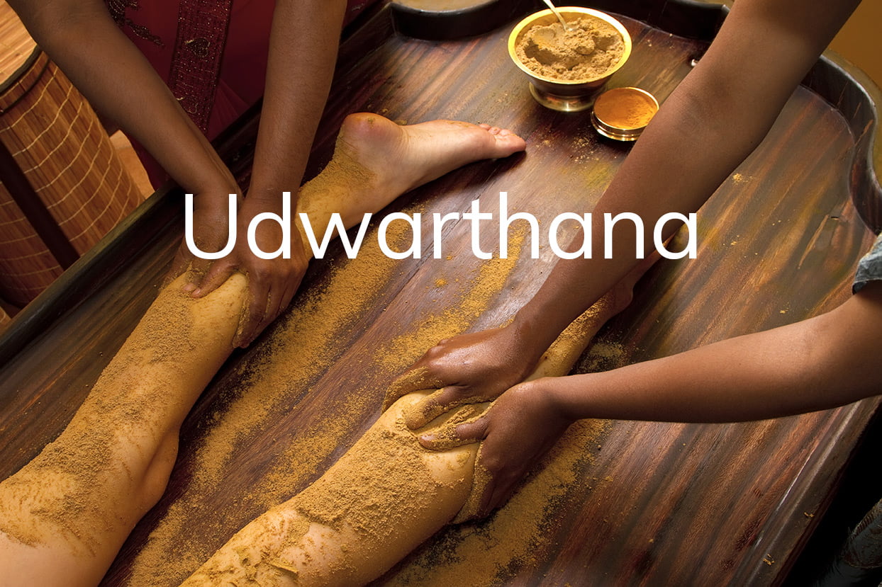 Udwartana Gommage poudre ayurveda beaune